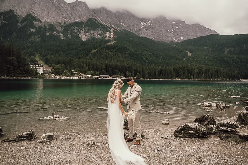Wedding Zugspitze - mountain wedding