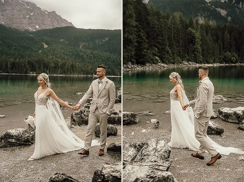 Wedding Zugspitze - mountain wedding